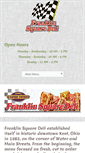 Mobile Screenshot of franklinsquaredeli.com